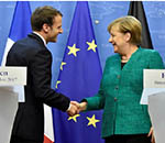 Merkel, Macron Say No Alternative to Peaceful Settlement in Eastern Ukraine